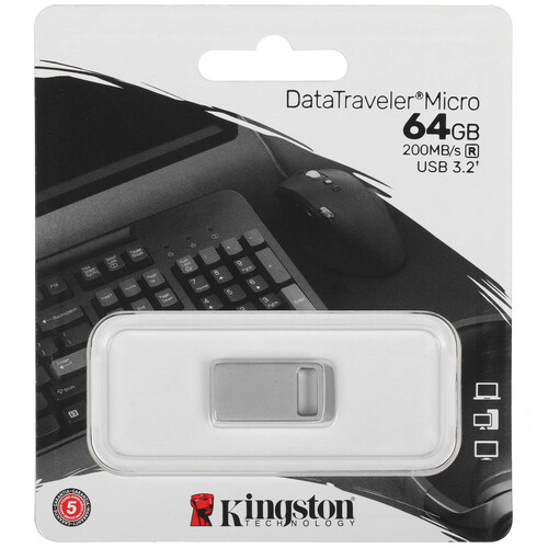 Купить Память USB Flash 64 ГБ Kingston DataTraveler [DTMC3G2/64GB] в интернет-магазине DNS. Характеристики, цена Kingston DataTraveler | 5062498.