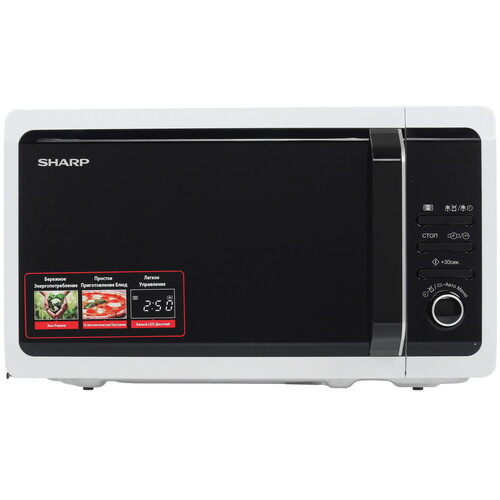 Купить Микроволновая печь Sharp R2852RW белый в интернет-магазине DNS. Характеристики, цена Sharp R2852RW | 1109723.