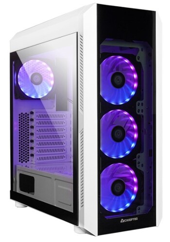 Купить Корпус Chieftec Scorpion 3 [GL-03W-OP] белый в интернет-магазине DNS. Характеристики, цена Chieftec Scorpion 3 | 4880476.