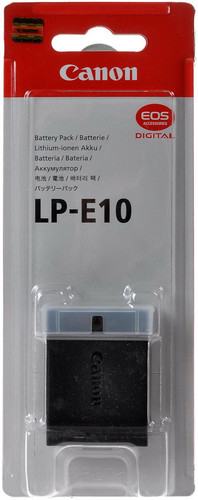 Купить Аккумулятор Canon LP-E10 в интернет-магазине DNS. Характеристики, цена Canon LP-E10 | 0171087.