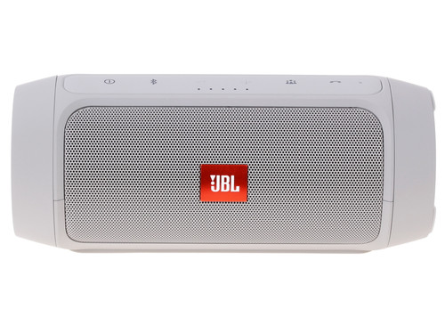 Купить Колонка портативная JBL Charge 2+ [2x 7,5 Вт, стерео, Bluetooth, 6000 мА*ч Power Bank, время работы - 12 ч,серый] в интернет-магазине DNS. Характеристики, цена  | 1021640.