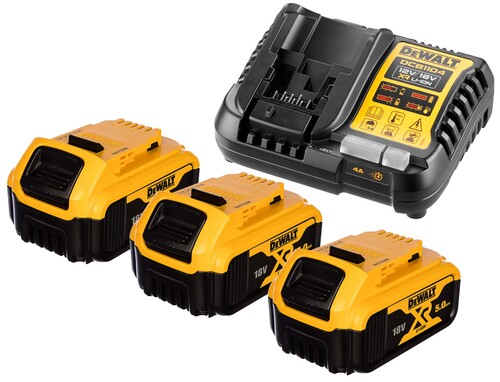 Купить Набор аккумуляторов с зарядным устройством DeWalt DCB1104P3 XR FLEXVOLТ 18/54V в интернет-магазине DNS. Характеристики, цена DeWalt DCB1104P3 | 5442532.