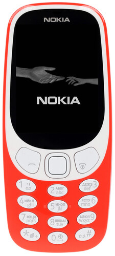 Купить Сотовый телефон Nokia 3310 красный/белый в интернет-магазине DNS. Характеристики, цена Nokia 3310 | 1112754.