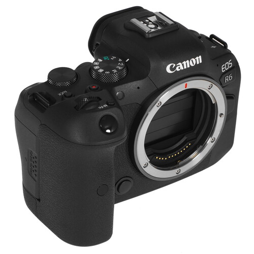 Купить Беззеркальный фотоаппарат Canon EOS R6 Body черный в интернет ...