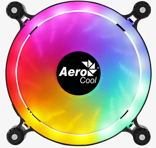 Купить Вентилятор Aerocool Spectro 12 FRGB  черный в интернет-магазине DNS. Характеристики, цена Aerocool Spectro 12 FRGB | 1684939.