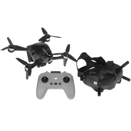 Купить Квадрокоптер DJI FPV Combo черный в интернет-магазине DNS. Характеристики, цена DJI FPV Combo | 4752058.