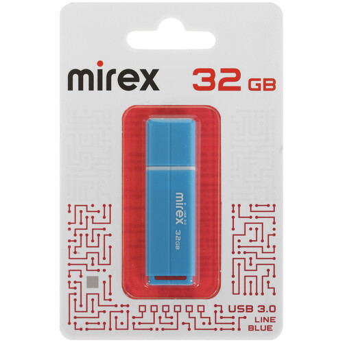 Купить Память USB Flash 32 ГБ Mirex LINE [13600-FM3LBU32] в интернет-магазине DNS. Характеристики, цена Mirex LINE | 5408509.