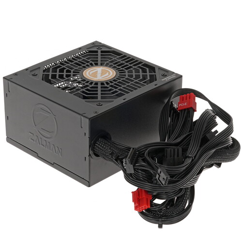 Купить Блок питания ZALMAN GigaMax (GVII) 650W [ZM650-GVII] черный в интернет-магазине DNS. Характеристики, цена ZALMAN GigaMax (GVII) 650W | 1608473.