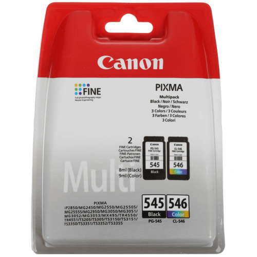 Купить Картридж Canon PG-545/CL-546 многоцветный, черный в интернет-магазине DNS. Характеристики, цена Canon PG-545/CL-546 | 5415817.