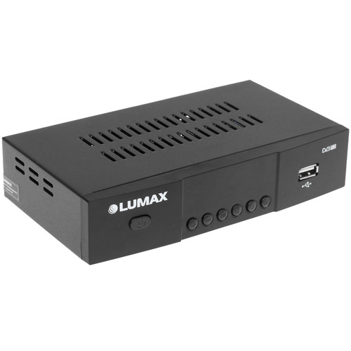 Купить Приставка для цифрового ТВ Lumax DV3211HD черный в интернет-магазине DNS. Характеристики, цена Lumax DV3211HD | 1306726.