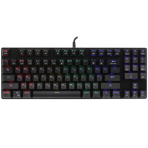 Клавиатура dexp saber tkl подсветка