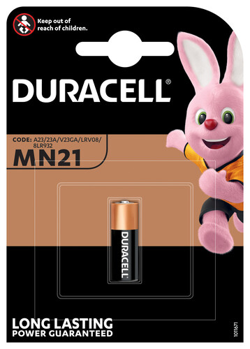 Купить Батарейка Duracell Security A23 (LR23/MN21/V23GA/LRV08) в интернет-магазине DNS. Характеристики, цена Duracell Security | 0006639.