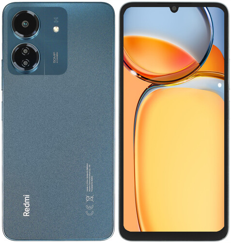 Купить 6.74" Смартфон Xiaomi Redmi 13C 128 ГБ синий в интернет-магазине DNS. Характеристики, цена Xiaomi Redmi 13C | 5436966.