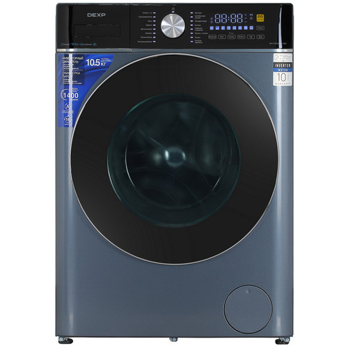 Купить Стиральная машина DEXP WM-F1014DMG/DBSI синий в интернет-магазине DNS. Характеристики, цена DEXP WM-F1014DMG/DBSI | 5427746.