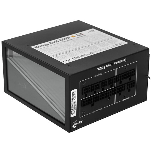 Купить Блок питания Aerocool MIRAGE GOLD 650W [MIRAGE GOLD 650W] черный в интернет-магазине DNS. Характеристики, цена Aerocool MIRAGE GOLD 650W | 4891288.