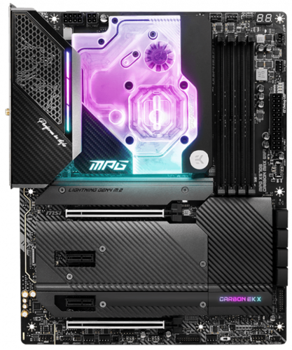 Купить Материнская плата MSI MPG X570S CARBON EK X в интернет-магазине DNS. Характеристики, цена MSI MPG X570S CARBON EK X | 4877388.