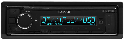 Купить Автопроигрыватель KENWOOD KMM-BT408 в интернет-магазине DNS. Характеристики, цена KENWOOD KMM-BT408 | 5081057.