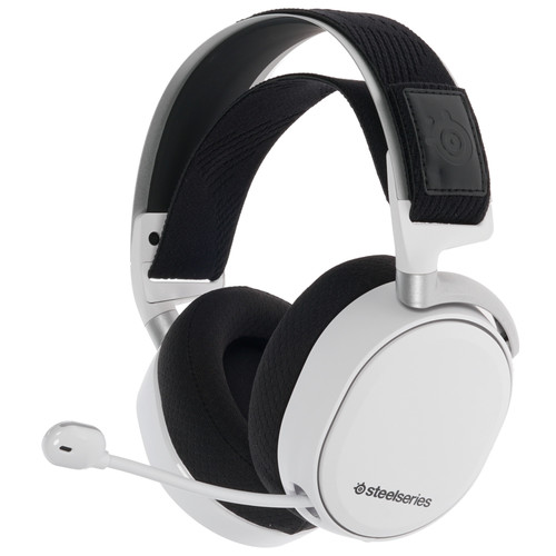 Купить Проводные наушники SteelSeries Arctis Pro + GameDAC  белый 2018 в интернет-магазине DNS. Характеристики, цена SteelSeries Arctis Pro + GameDAC | 1388246.