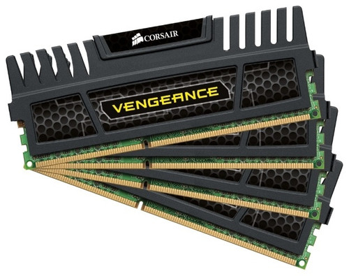Купить Память DIMM DDR3  8192MBx4 PC12800 1600MHz Corsair Vengeance 10-10-10-27 [CMZ32GX3M4X1600C10] Retail в интернет-магазине DNS. Характеристики, цена  | 0160530.