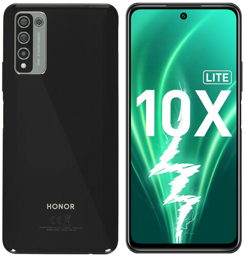 Купить 6.67" Смартфон HONOR 10X Lite 128 ГБ черный в интернет-магазине DNS. Характеристики, цена HONOR 10X Lite | 4727148.
