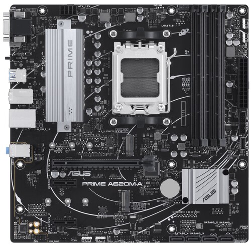 Купить Материнская плата ASUS PRIME A620M-A-CSM в интернет-магазине DNS. Характеристики, цена ASUS PRIME A620M-A-CSM | 9041549.