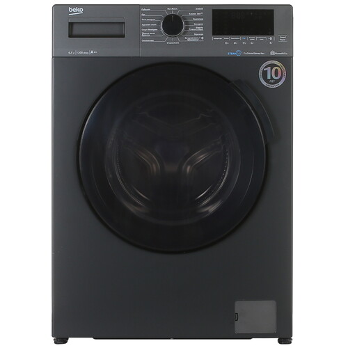 Купить Стиральная машина Beko WSPE6H616A черный в интернет-магазине DNS. Характеристики, цена Beko WSPE6H616A | 5300076.