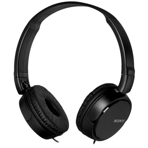 Купить Наушники Sony MDR-ZX110B [накладные, закрытые, 12-22000 Гц, каб. 1.2м, разъем 3.5мм, черные] _1 в интернет-магазине DNS. Характеристики, цена  | 5051250.