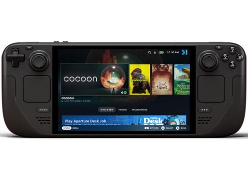 Купить Портативная игровая консоль Steam Deck OLED 512 ГБ в интернет-магазине DNS. Характеристики, цена Steam Deck OLED | 5439465.