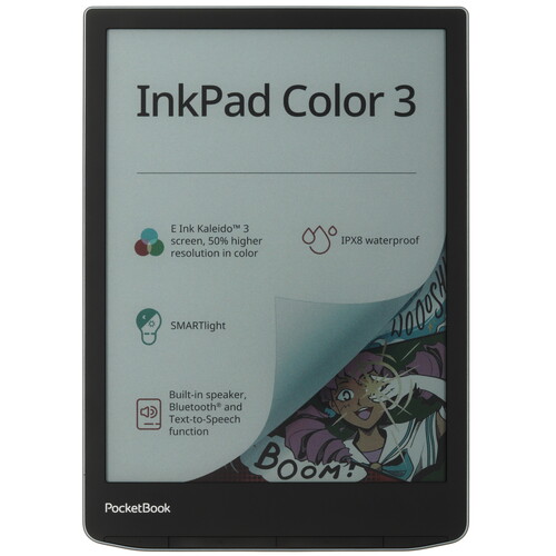 Купить 7.8" Электронная книга PocketBook InkPad Color 3 серый в интернет-магазине DNS. Характеристики, цена PocketBook InkPad Color 3 | 5449692.