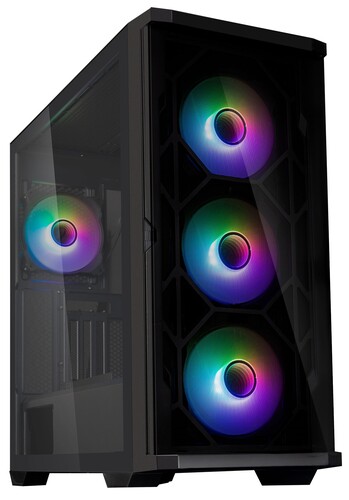 Купить Корпус ZALMAN Z10 DUO  черный в интернет-магазине DNS. Характеристики, цена ZALMAN Z10 DUO | 5076161.