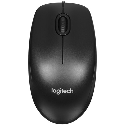 Купить Мышь проводная Logitech B100 [910-006605] черный в интернет-магазине DNS. Характеристики, цена Logitech B100 | 5435870.