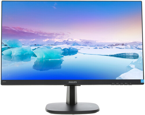 Купить 23.8" Монитор Philips 243V7QJABF(00/01) черный в интернет-магазине DNS. Характеристики, цена Philips 243V7QJABF(00/01) | 9240427.