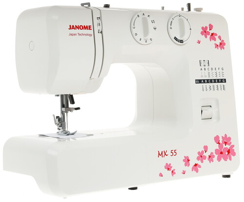 Купить Швейная машина Janome MX 55 в интернет-магазине DNS. Характеристики, цена Janome MX 55 | 7918379.
