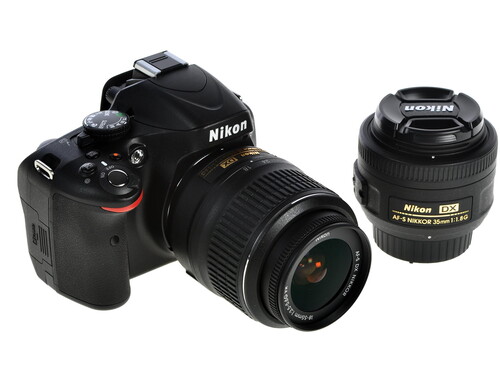 Купить Зеркальная камера Nikon D5100 Kit 18-55mm VR + 35mm (16.9MP ...