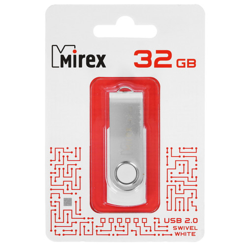 Купить Память USB Flash 32 ГБ Mirex SWIVEL [13600-FMUSWT32] в интернет-магазине DNS. Характеристики, цена Mirex SWIVEL | 5078413.
