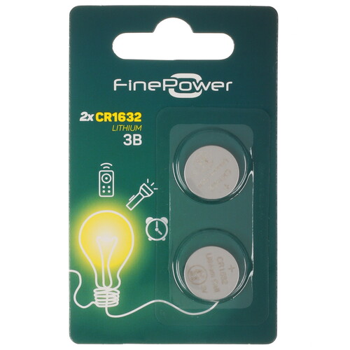 Купить Батарейка FinePower CR1632 в интернет-магазине DNS. Характеристики, цена FinePower | 5090362.