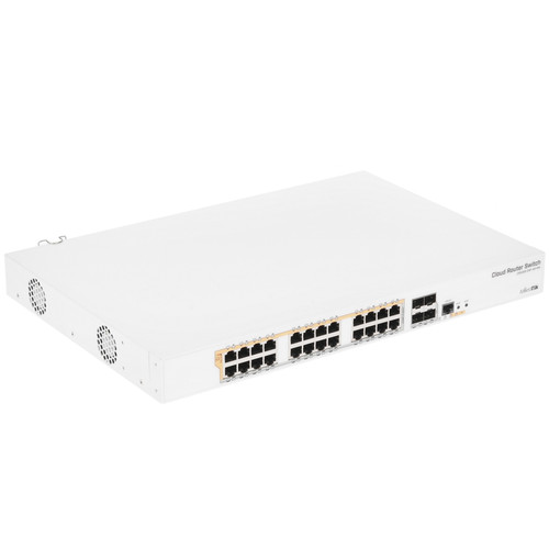 Купить Коммутатор MikroTik CRS328-24P-4S+RM в интернет-магазине DNS. Характеристики, цена MikroTik CRS328-24P-4S+RM | 1256921.