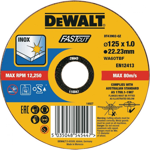 Купить Диск отрезной DeWalt DT43902-QZ в интернет-магазине DNS. Характеристики, цена DeWalt DT43902-QZ | 5345185.