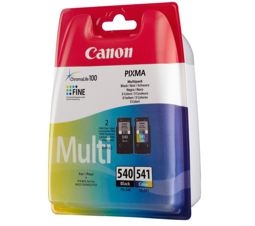 Купить Картридж Canon PG-540/CL-541 голубой, желтый, пурпурный, черный в интернет-магазине DNS. Характеристики, цена Canon PG-540/CL-541 | 5090023.