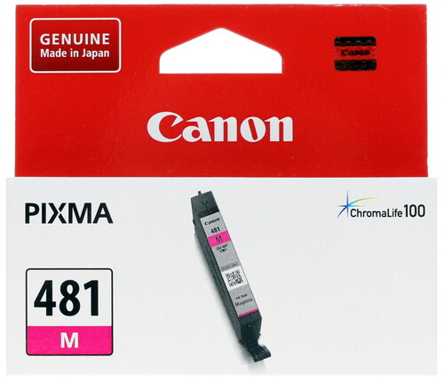 Купить Картридж Canon CLI-481M пурпурный в интернет-магазине DNS. Характеристики, цена Canon CLI-481M | 1175563.