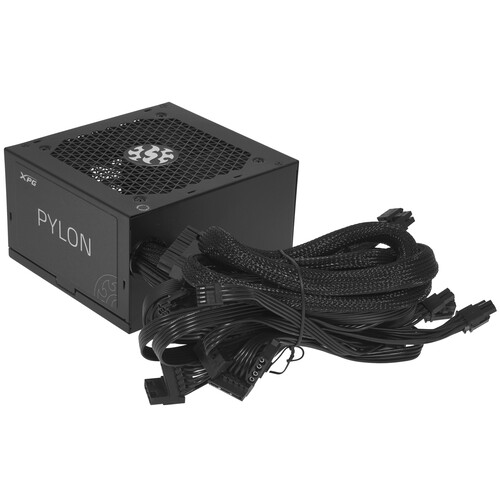 Купить Блок питания ADATA XPG PYLON BRONZE 650W [PYLON650B-BKCEU] черный в интернет-магазине DNS. Характеристики, цена ADATA XPG PYLON BRONZE 650W | 4743850.