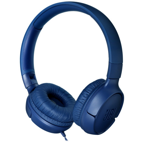 Купить Проводные наушники JBL Tune 500  синий 2022 в интернет-магазине DNS. Характеристики, цена JBL Tune 500 | 5076826.