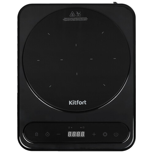Купить Плита компактная электрическая Kitfort KT-163 черный в интернет-магазине DNS. Характеристики, цена Kitfort KT-163 | 9958727.
