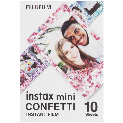 Купить Картридж для моментальной печати FujiFilm Instax Mini Confetti в интернет-магазине DNS. Характеристики, цена FujiFilm Instax Mini Confetti | 1397047.