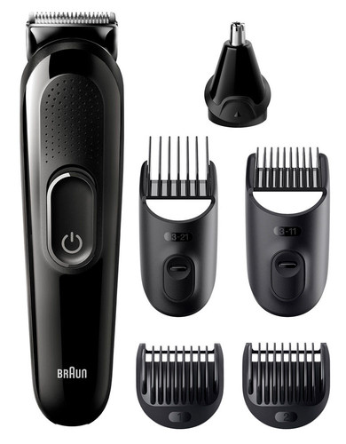 Купить Триммер Braun MGK3320 черный в интернет-магазине DNS. Характеристики, цена Braun MGK3320 | 5441297.