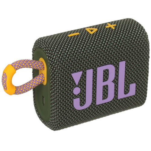 Купить Портативная колонка JBL GO 3, зеленый в интернет-магазине DNS. Характеристики, цена JBL GO 3 | 4725192.