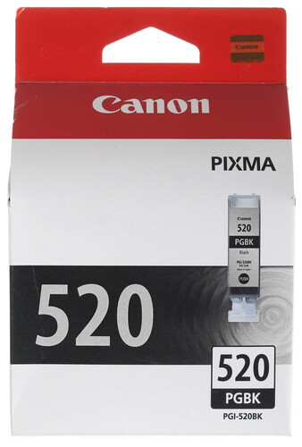 Купить Картридж Canon PGI-520BK черный в интернет-магазине DNS. Характеристики, цена Canon PGI-520BK | 0109669.