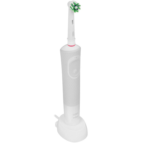 Купить Электрическая зубная щетка Braun Oral-B Vitality D100.413.1 3D White белый в интернет-магазине DNS. Характеристики, цена Braun Oral-B Vitality D100.413.1 3D White | 5408810.