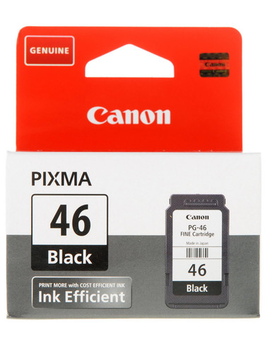 Купить Картридж Canon PG-46 черный в интернет-магазине DNS. Характеристики, цена Canon PG-46 | 1003046.