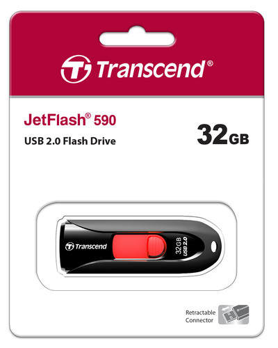 Купить Память USB Flash 32 ГБ Transcend JetFlash 590K [TS32GJF590K] в интернет-магазине DNS. Характеристики, цена Transcend JetFlash 590K | 1031304.